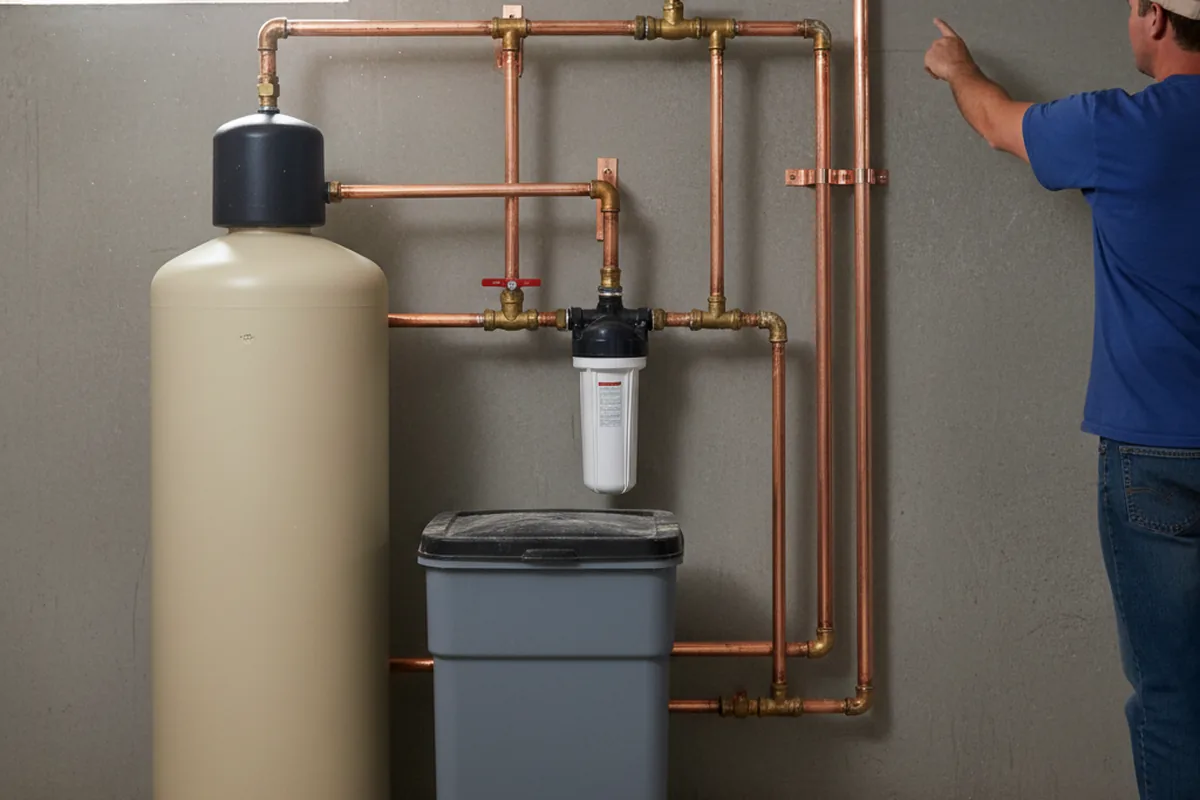 Whole-house water treatment system installed in Pine Mountain Club